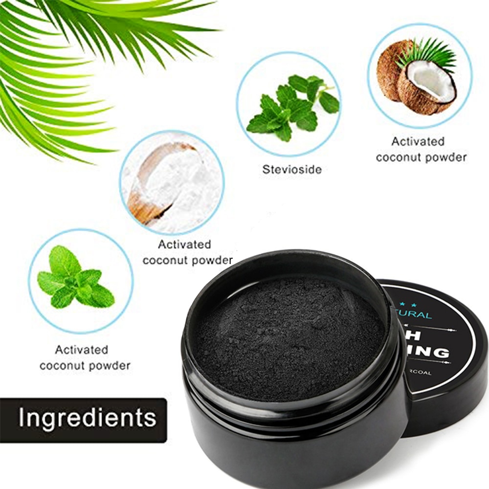 Teeth Whitening Oral Care Natural Charcoal Powder