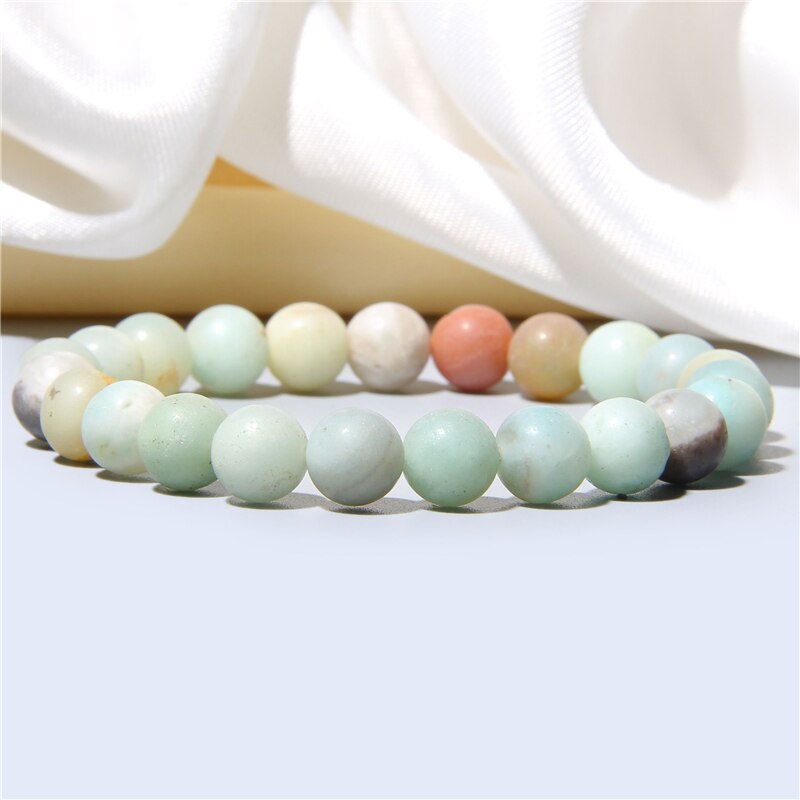 Women's Natural Stone Bead Bracelet