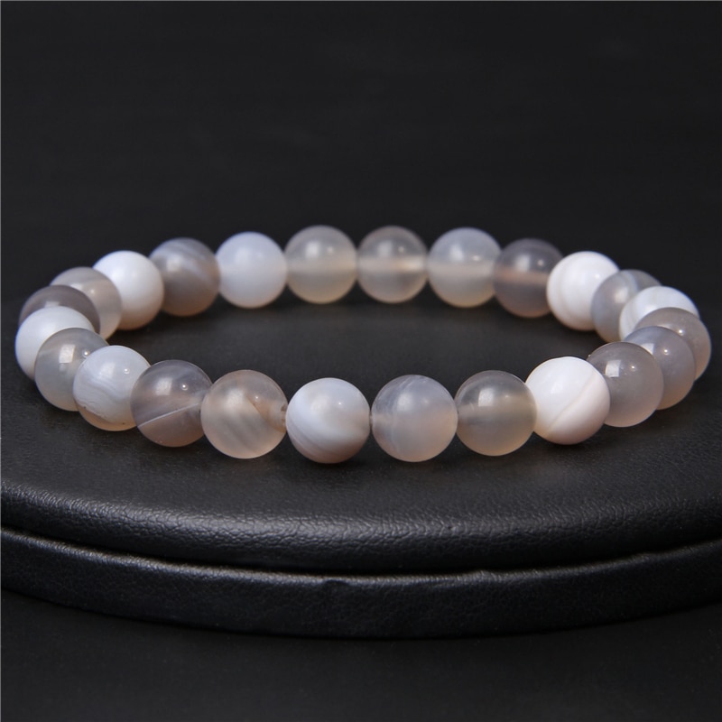 Women's Natural Stone Bead Bracelet