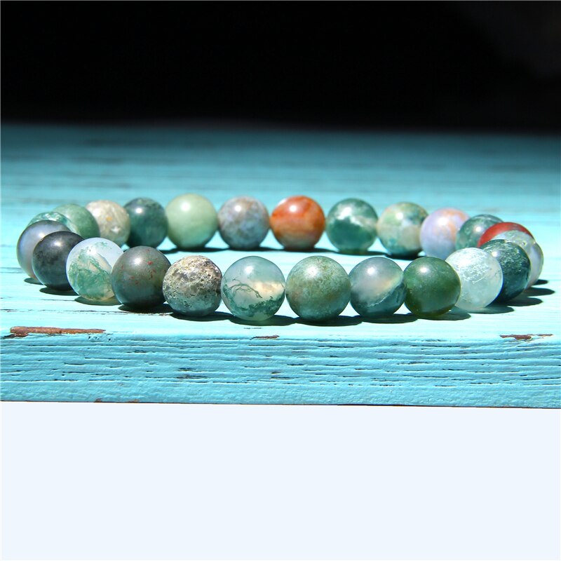 Women's Natural Stone Bead Bracelet